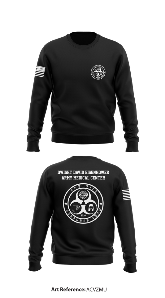 Dwight David Eisenhower Army Medical Center Store 1 Core Men's Crewneck Performance Sweatshirt - ACvzMU