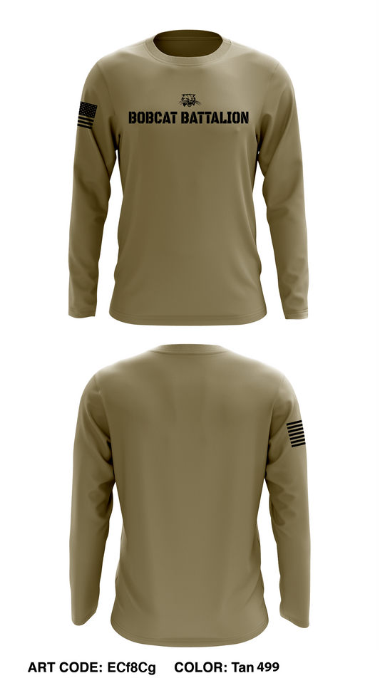 Bobcat Battalion Core Men's LS Performance Tee - ECf8Cg