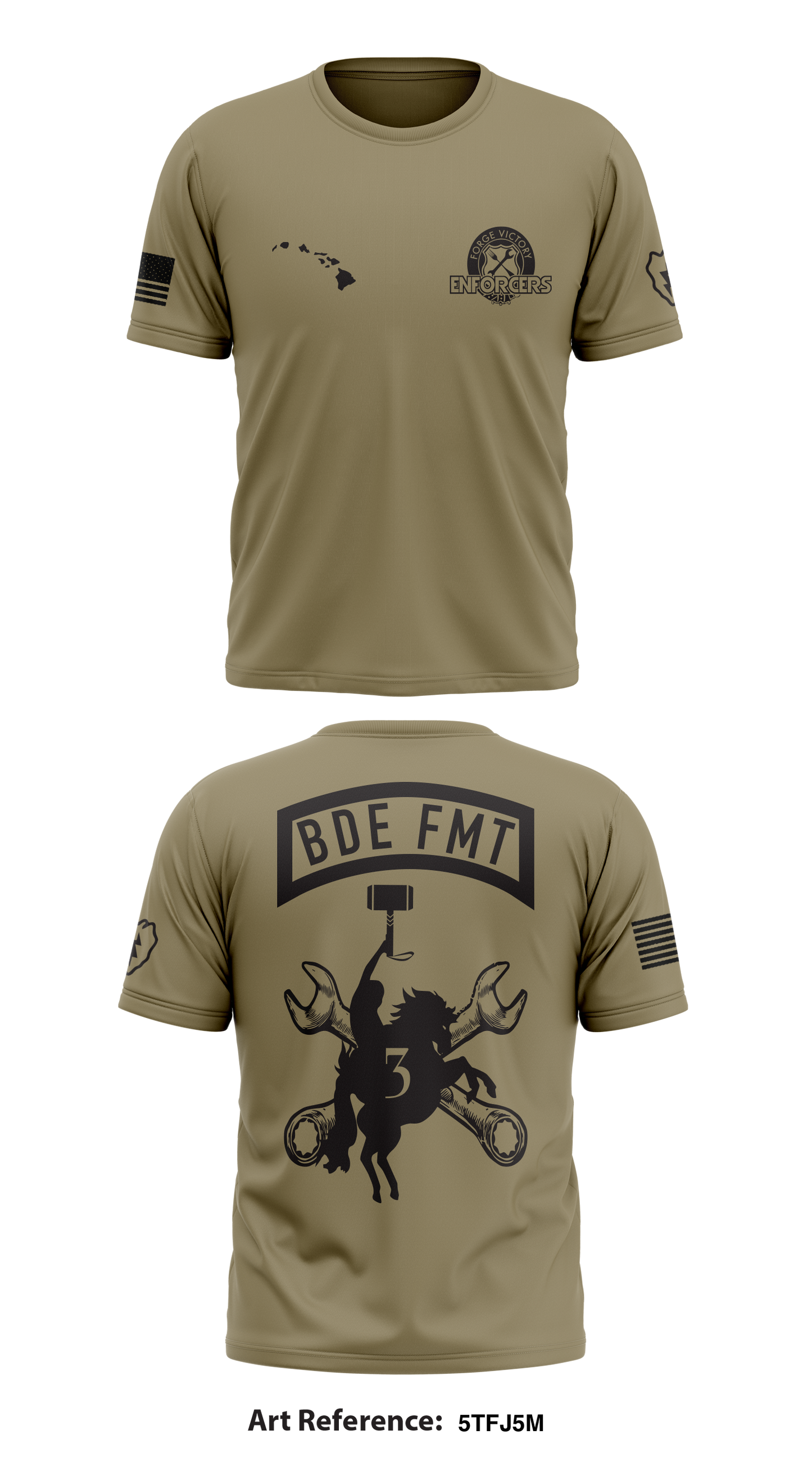 E Co, 29th Bebm Store 1 Core Men's SS Performance Tee - 5Tfj5M