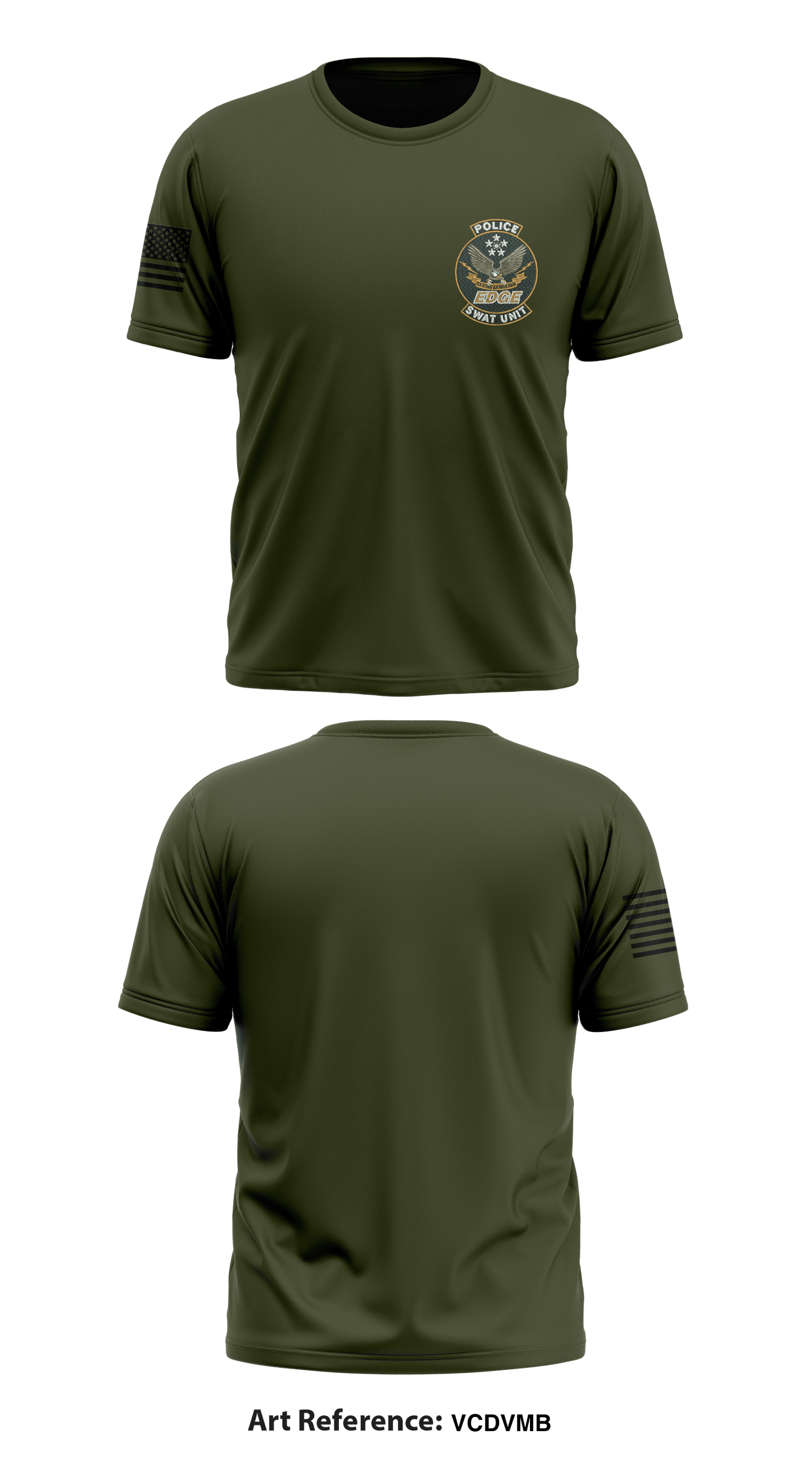 Edge SWAT Core Men's SS Performance Tee - vCdVmb