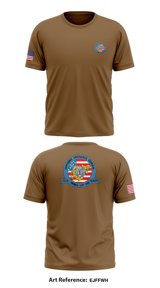 EODMU ONE Store 1 Core Men's SS Performance Tee - EJFFWH