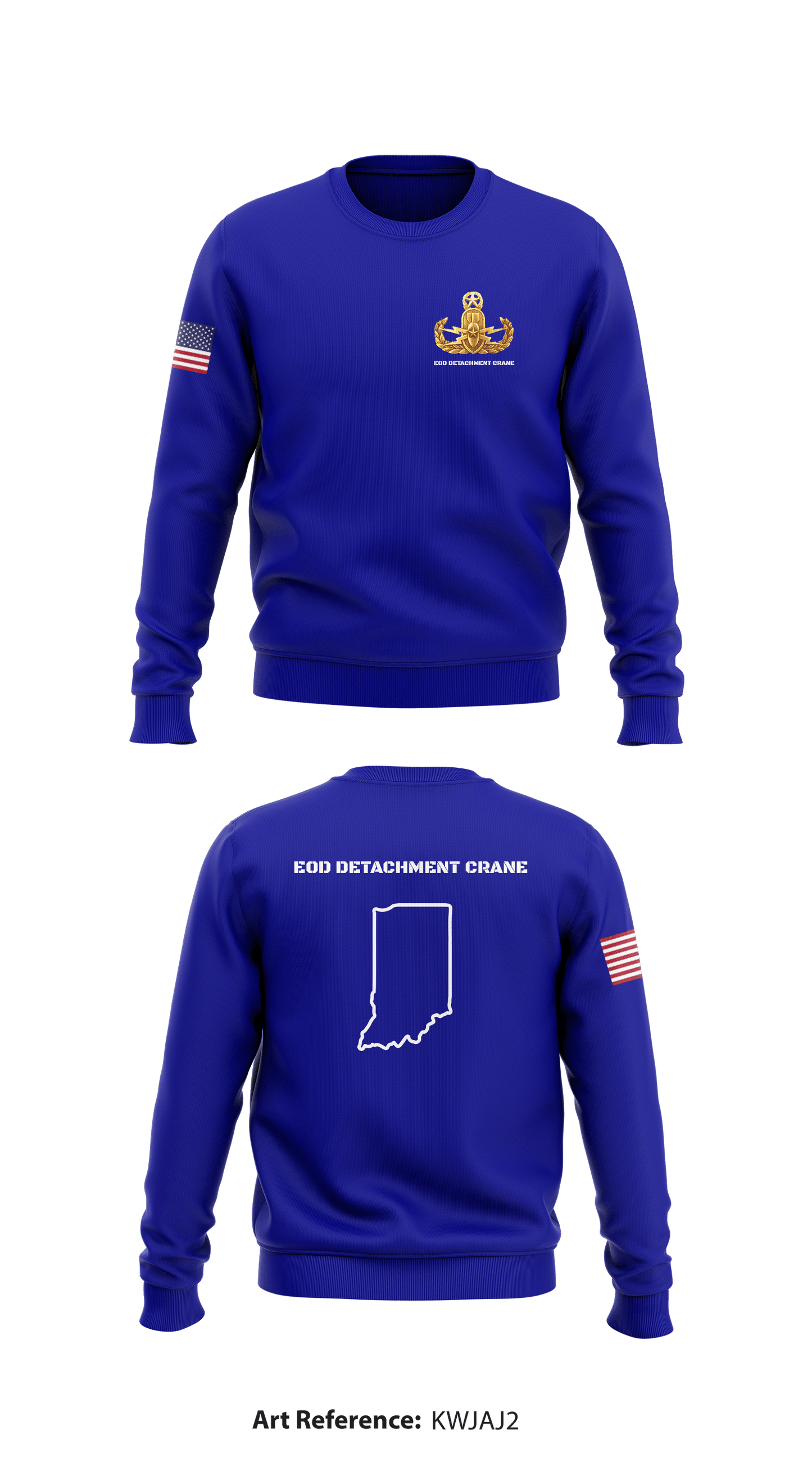 EOD Detachment Crane Store 1 Core Men's Crewneck Performance Sweatshirt - kWjaJ2