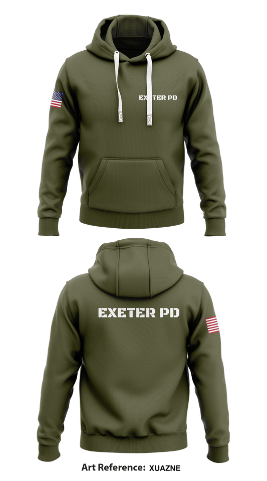EXETER PD Store 1  Core Men's Hooded Performance Sweatshirt - xUAZne