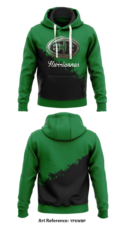 East Hamilton Hurricanes Store 1  Core Men's Hooded Performance Sweatshirt - YfkWBp