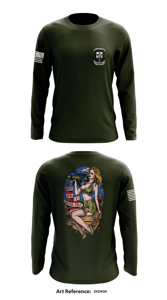 Echo Co. Weapons Plt. Assault Store 1 Core Men's LS Performance Tee - ZKENqx