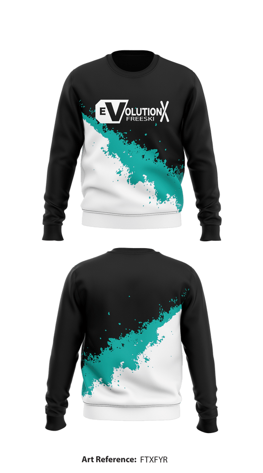 Evolution FreeSki Core Men's Crewneck Performance Sweatshirt - FTxFYR