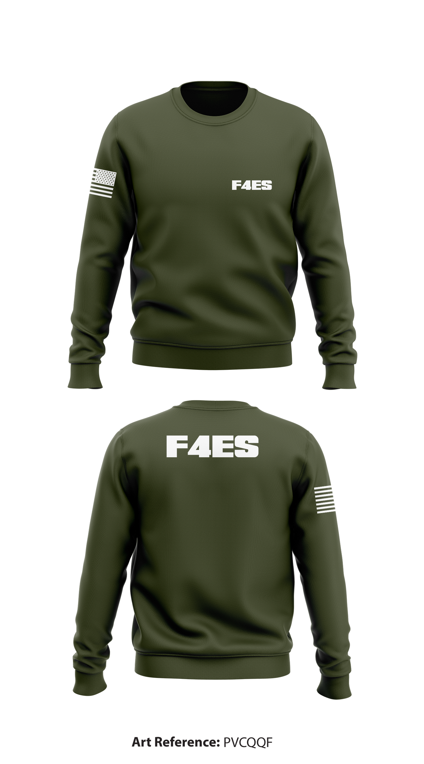 F4ES Store 1 Core Men's Crewneck Performance Sweatshirt - PvCQqf