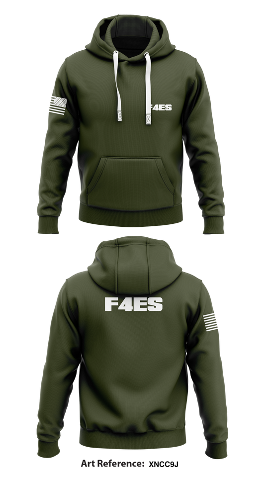 F4ES Store 1  Core Men's Hooded Performance Sweatshirt - PrctpJ