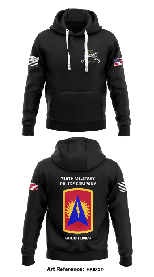 F715th Military Police Company  Store 1  Core Men's Hooded Performance Sweatshirt - hB53xd