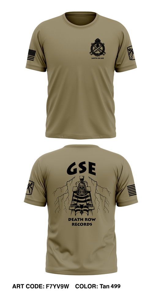 240th CSC GSE Core Men's SS Performance Tee - F7YV9W