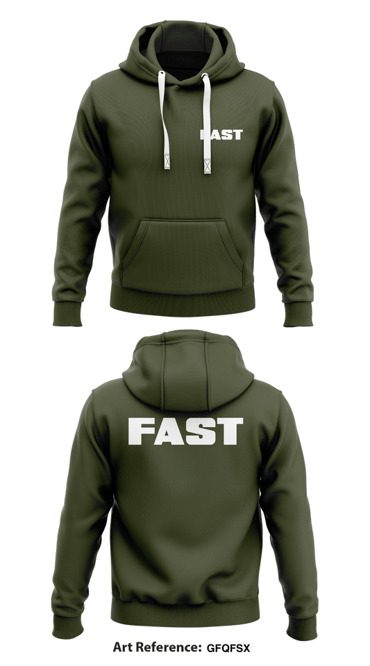 FAST Store 1  Core Men's Hooded Performance Sweatshirt - GfqfSx