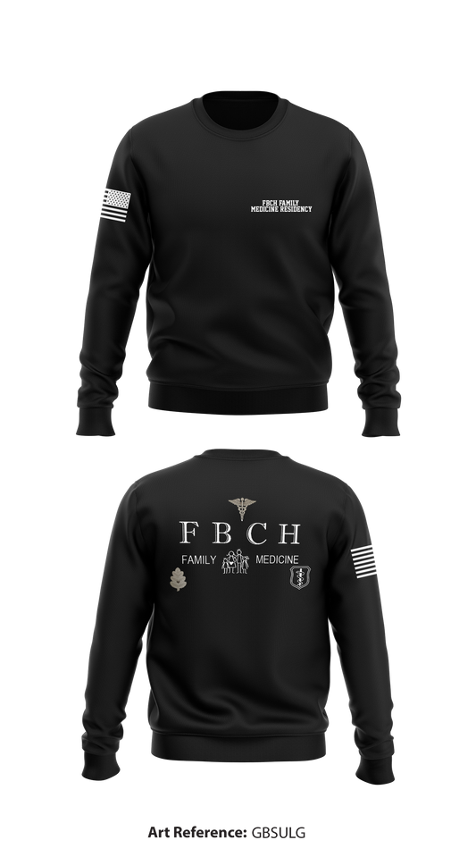FBCH Family Medicine Residency Store 1 Core Men's Crewneck Performance Sweatshirt - gBSuLG