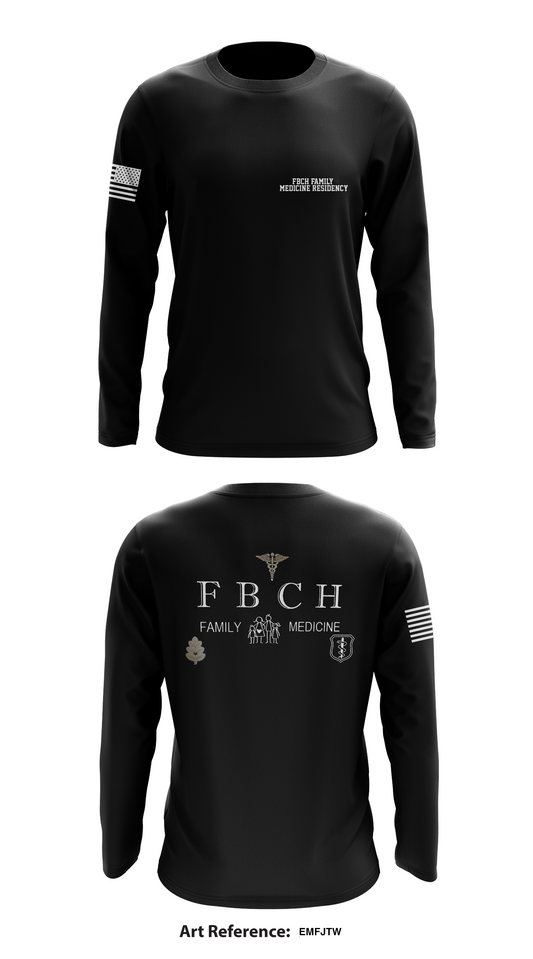 FBCH Family Medicine Residency Store 1  Core Men's LS Performance Tee - EmFJtw