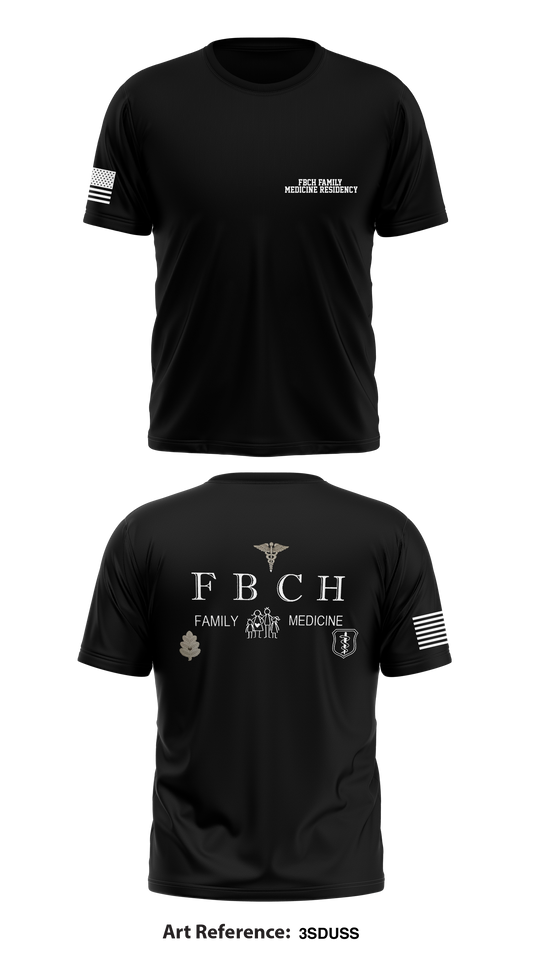 FBCH Family Medicine Residency Store 1 Core Men's SS Performance Tee - 3SDUSs