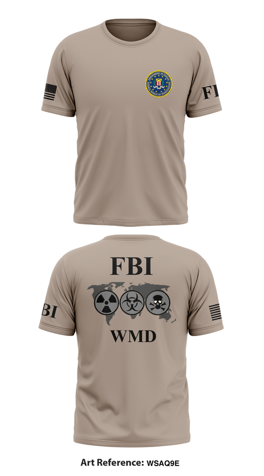 FBI Store 1 Core Men's SS Performance Tee - wsaQ9e