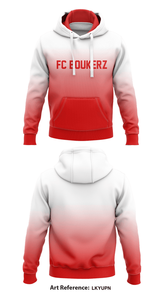 FC Boukerz Store 1  Core Men's Hooded Performance Sweatshirt - LKYupN
