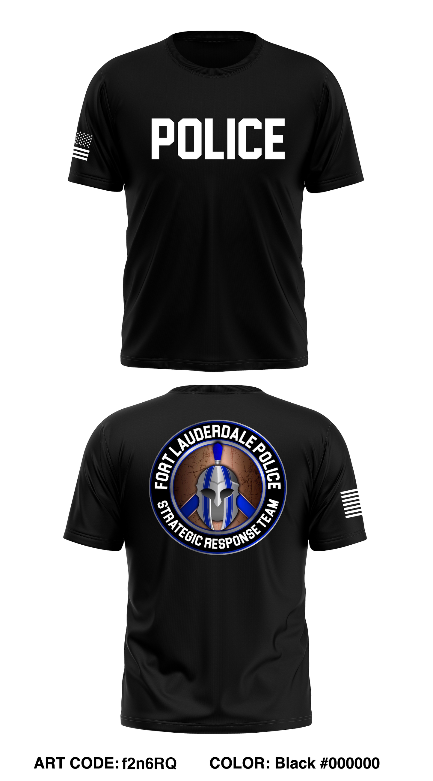 FLPD SRT Store 1 Core Men's SS Performance Tee - f2n6RQ