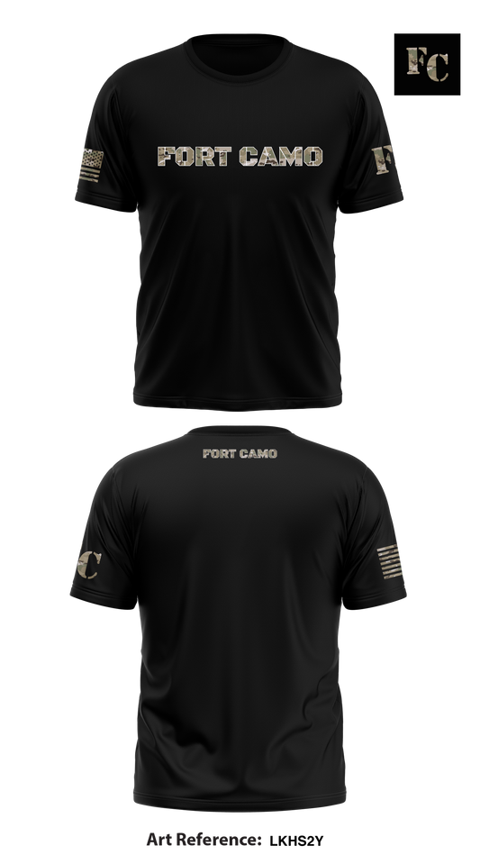 Fort Camo Store 1 Core Men's SS Performance Tee - LKhS2Y