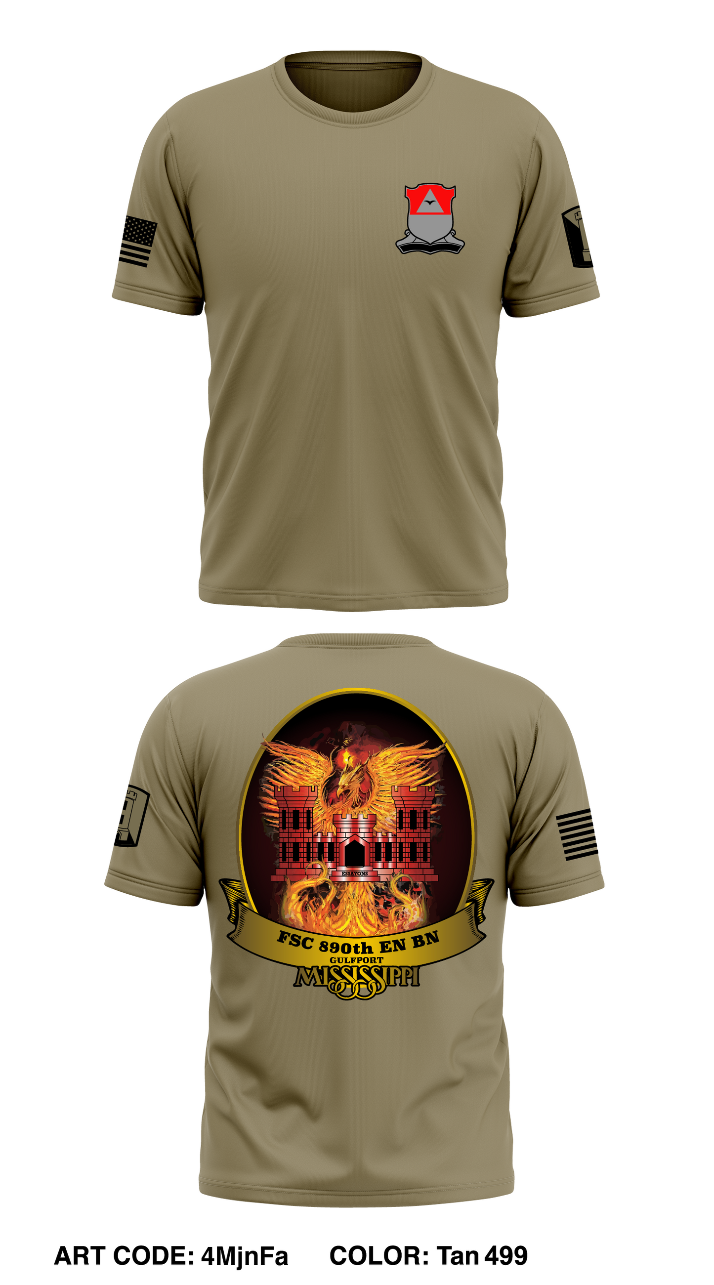 FSC 890th EN BN Store 1 Core Men's SS Performance Tee - 4MjnFa