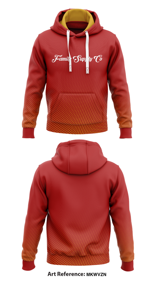 Family Supply Co Store 1  Core Men's Hooded Performance Sweatshirt - MkWVZn