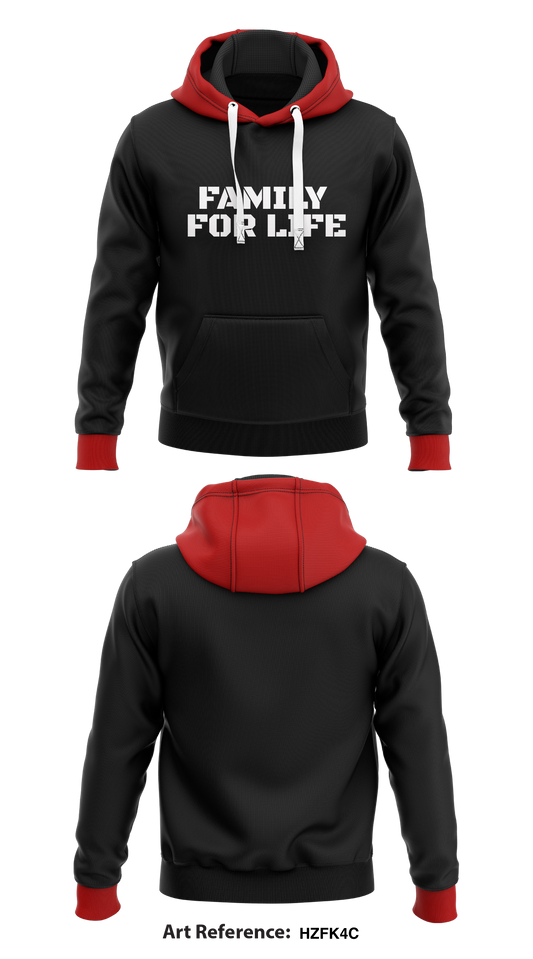 Family For Life Core Men's Hooded Performance Sweatshirt - hZfK4C