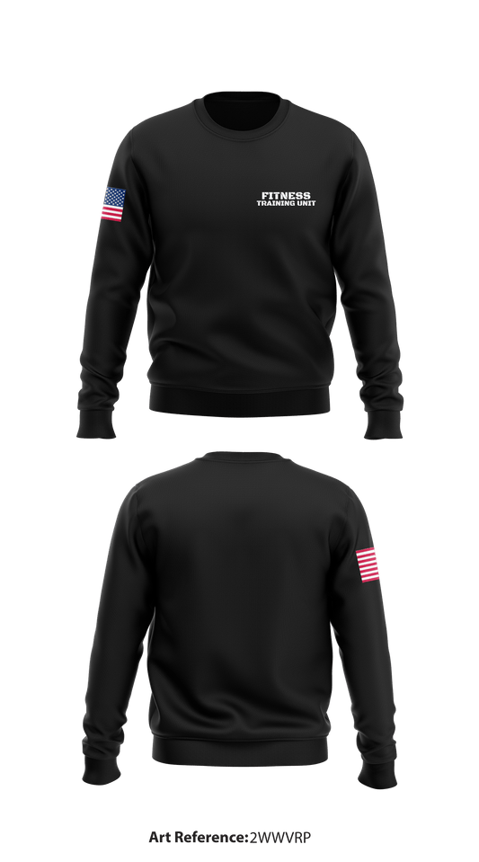 Fitness Training Unit Store 1 Core Men's Crewneck Performance Sweatshirt - 2wWVrp