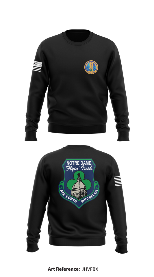 Flyin' Irish Store 1 Core Men's Crewneck Performance Sweatshirt - jhVfbx