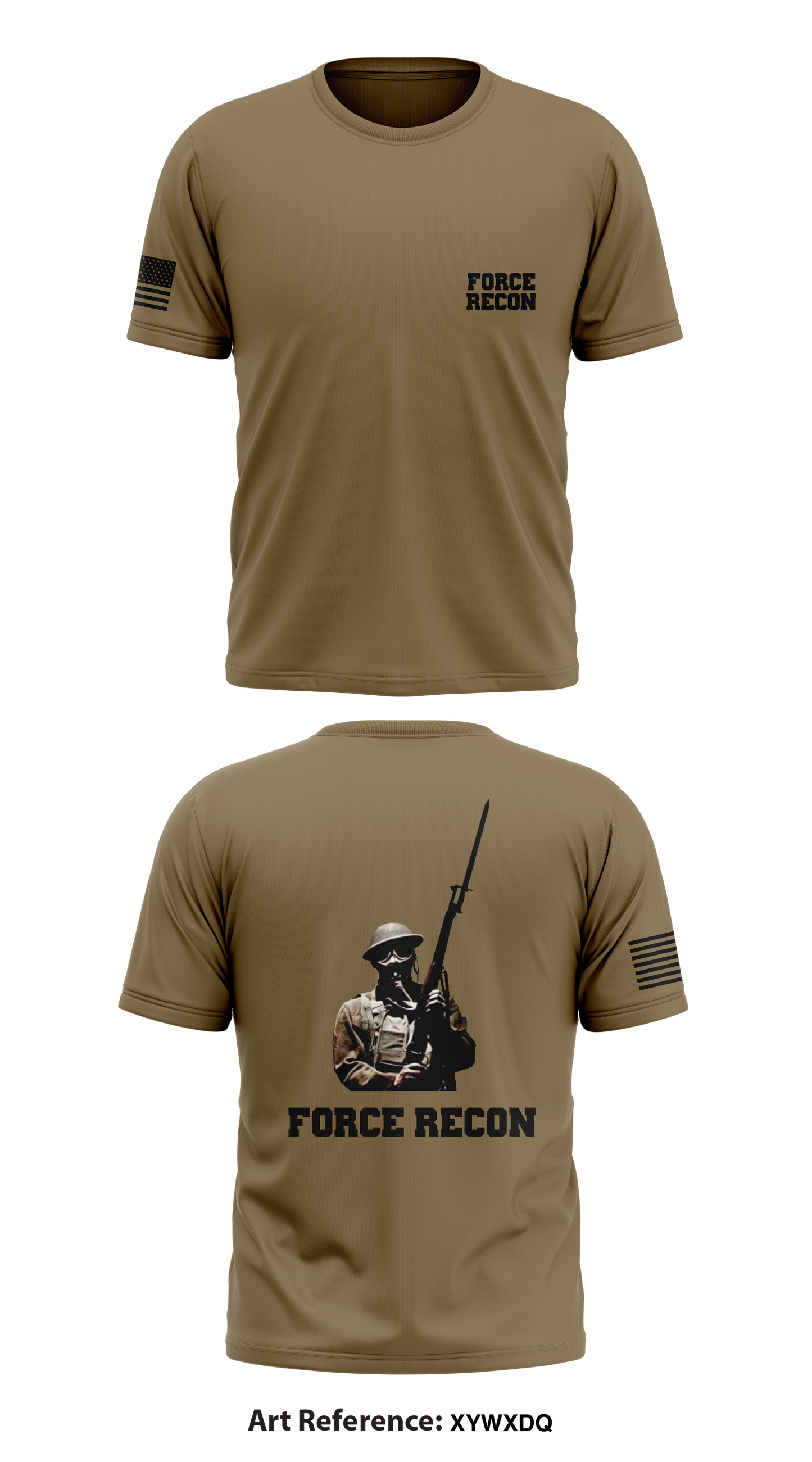 Force Recon Store 1 Core Men's SS Performance Tee - XYwxdq