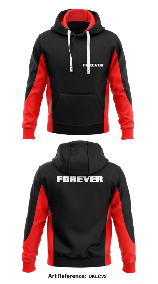 Forever Store 1 Core Men's Hooded Performance Sweatshirt - DKLCV2