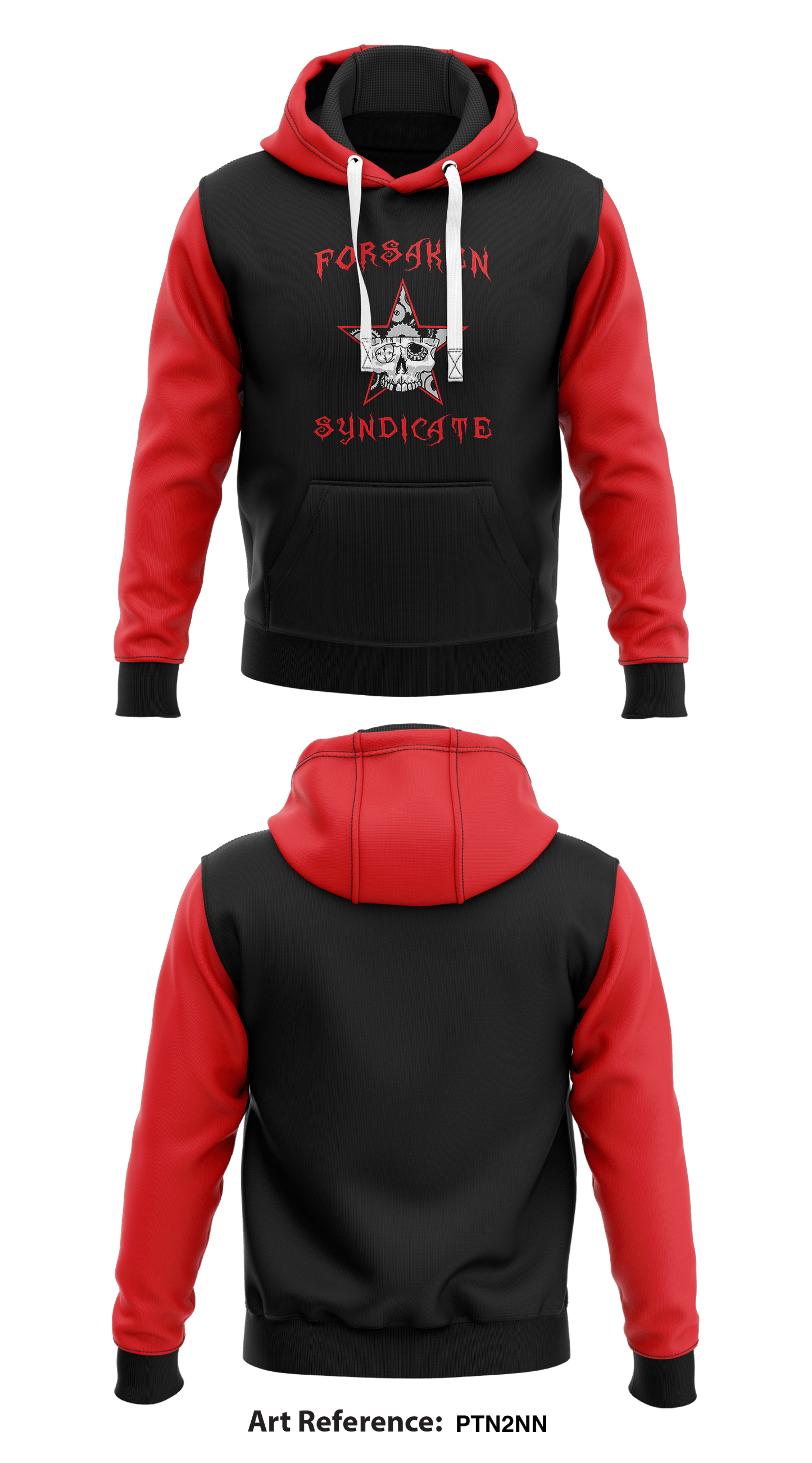Forsaken Syndicate  Store 1  Core Men's Hooded Performance Sweatshirt - PTN2Nn