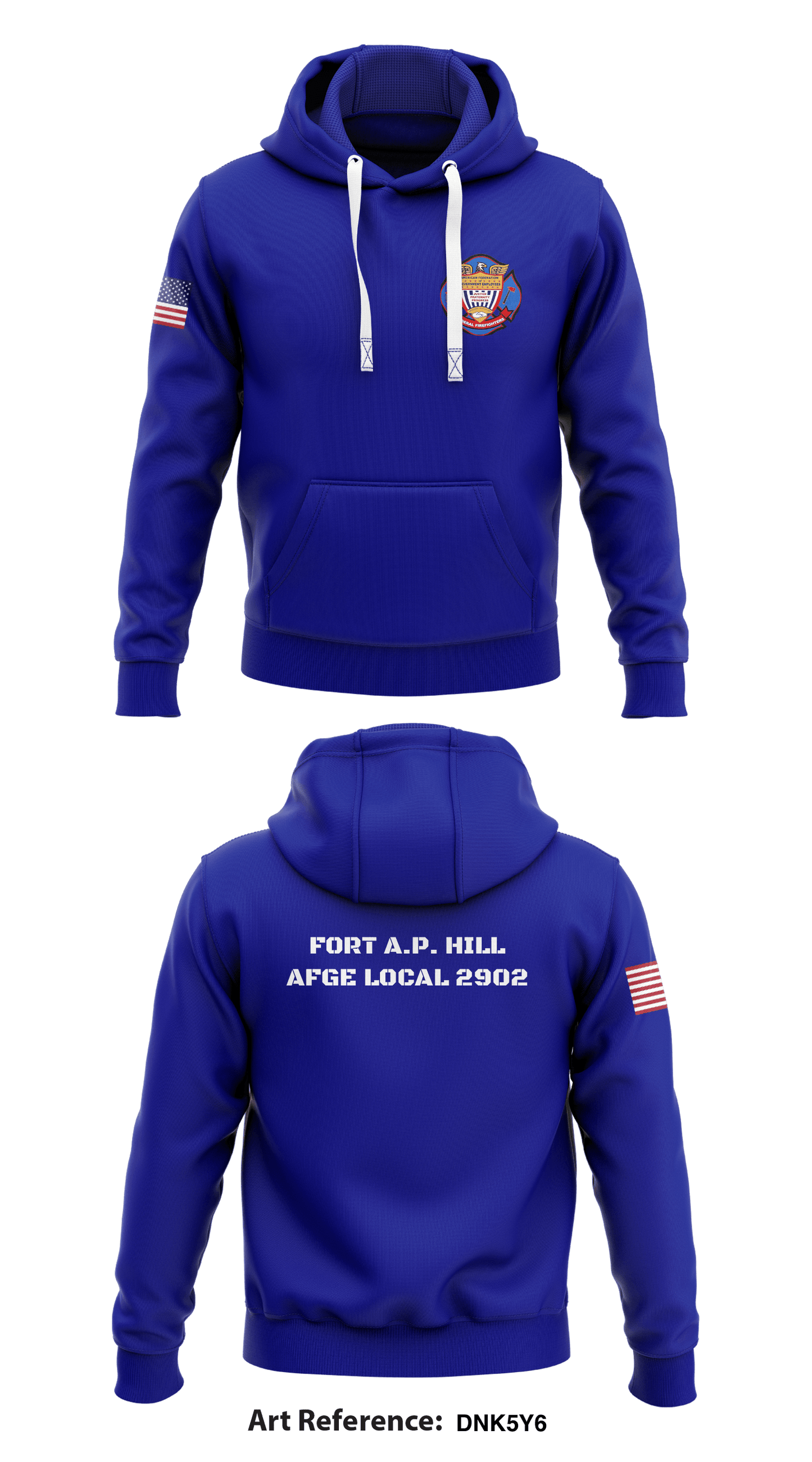 Fort A.P. Hill AFGE LOCAL 292 Store 1  Core Men's Hooded Performance Sweatshirt - dnK5y6