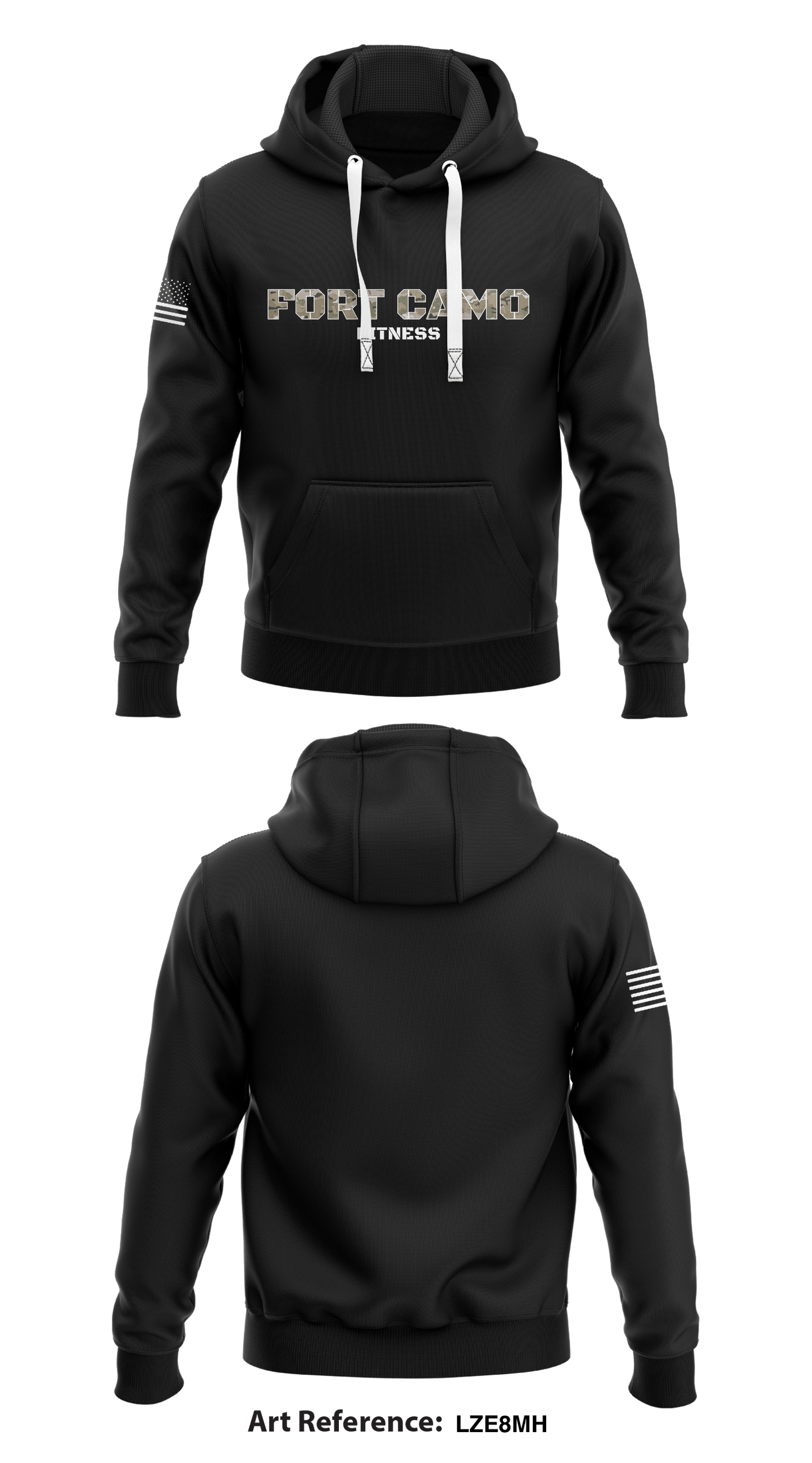 Fort Camo Fitness Store 1  Core Men's Hooded Performance Sweatshirt - LZE8mH