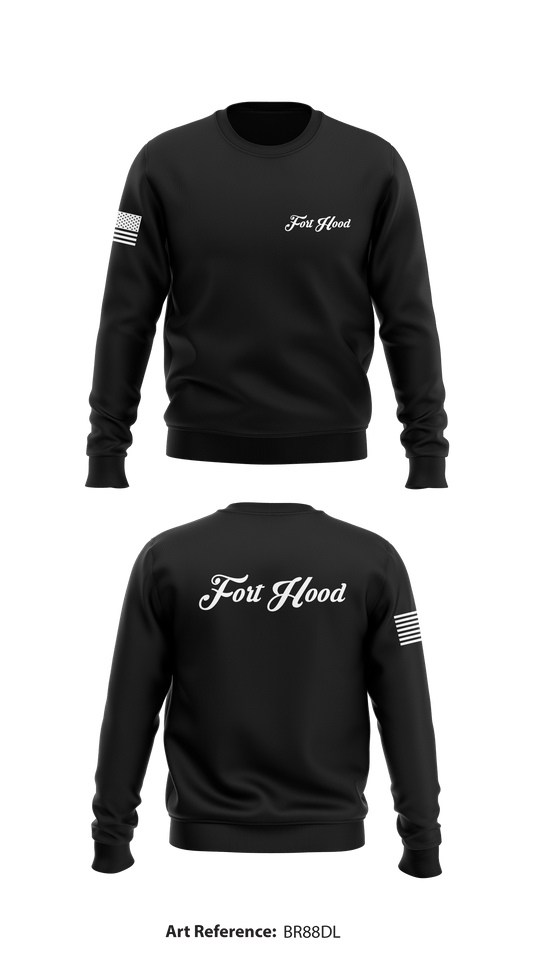 Fort Hood  Store 2 Core Men's Crewneck Performance Sweatshirt - Br88dL