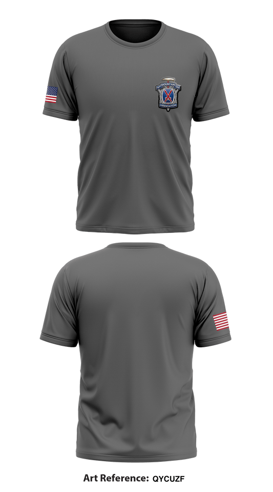 Fort Drum Chapter of the National Association of the 10th Mountain Division Store 1 Core Men's SS Performance Tee - qyCUzf