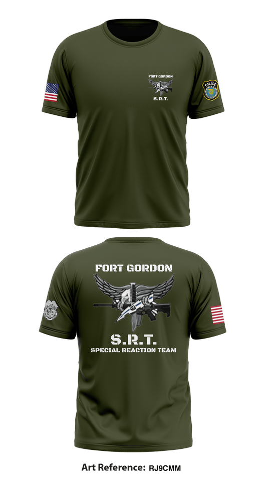 Fort Gordon Core Men's SS Performance Tee - rj9cmm