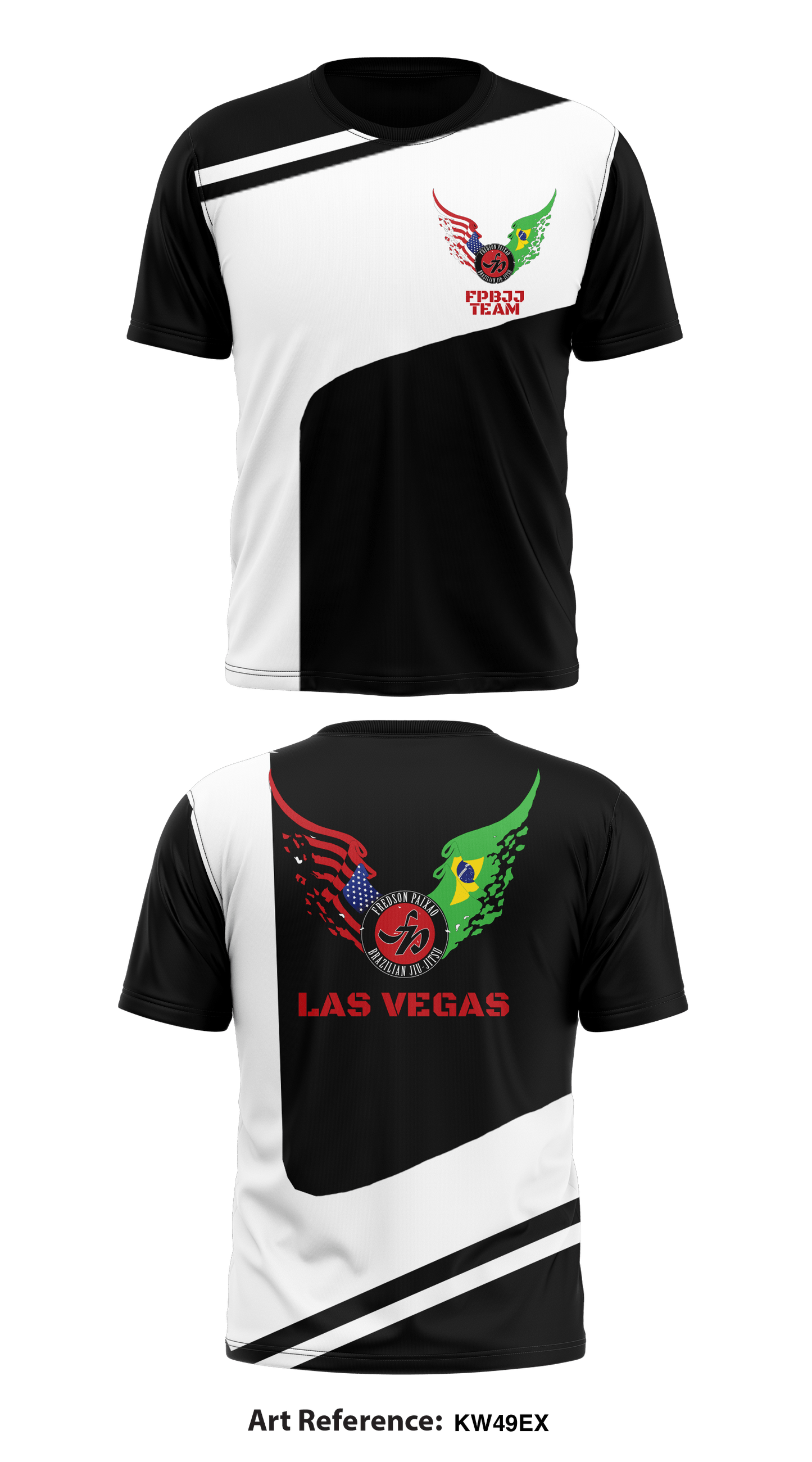 Fredson Paixao Jiu-Jitsu Academy Store 1 Core Men's SS Performance Tee - Kw49ex