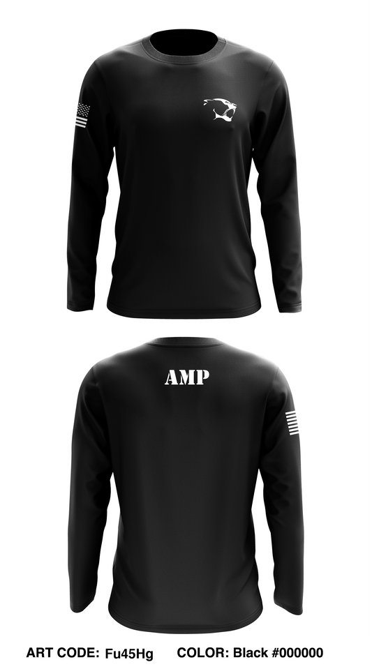 Air Mobility Package Core Men's LS Performance Tee - Fu45Hg