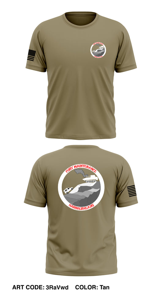 Fury Maintenance, 2/11TH ACR Performance Short Sleeve Core Men's SS Performance Tee - 3RaVwd