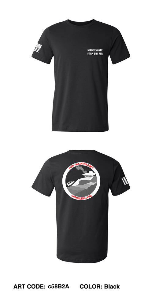 Fury Maintenance, 211TH ACR Comfort Unisex Cotton SS Tee - c58B2A