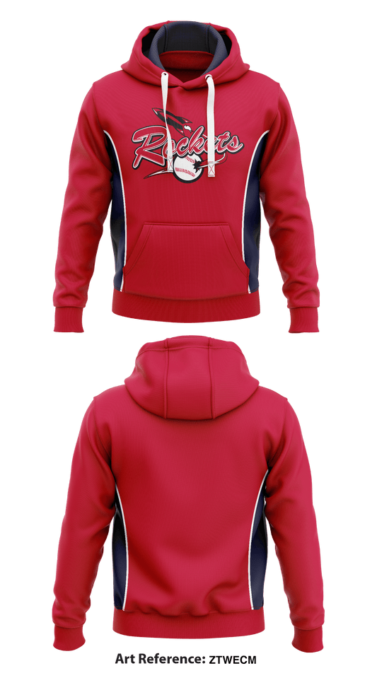 GNG Rockets  Core Men's Hooded Performance Sweatshirt - ZtweCm