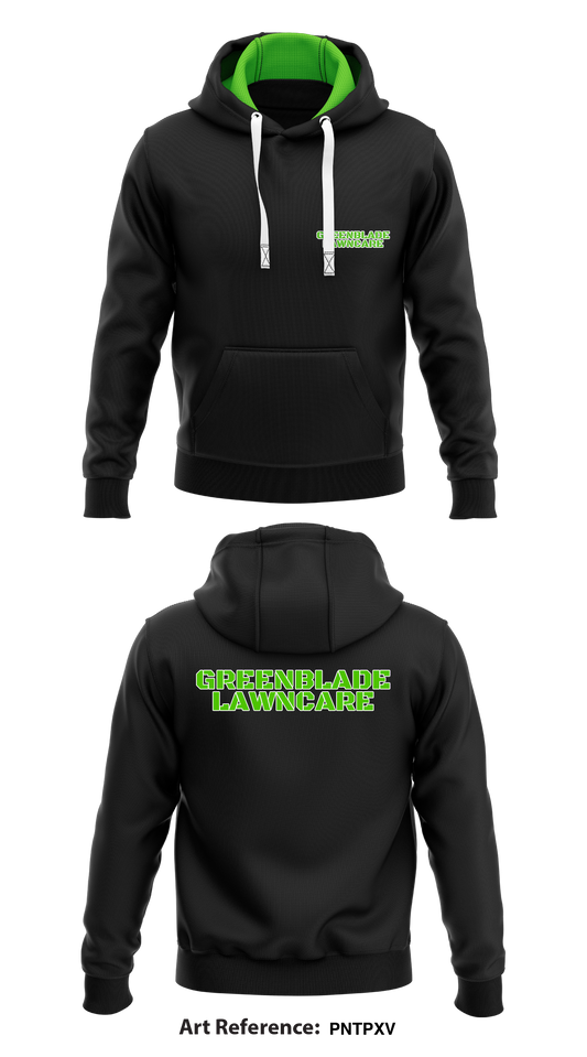 GREENBLADE LAWNCARE Store 1 Core Men's Hooded Performance Sweatshirt - PntPXv