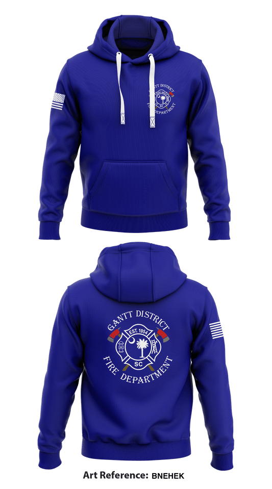 Gantt District Fire Dept.  Store 1  Core Men's Hooded Performance Sweatshirt - bNEheK