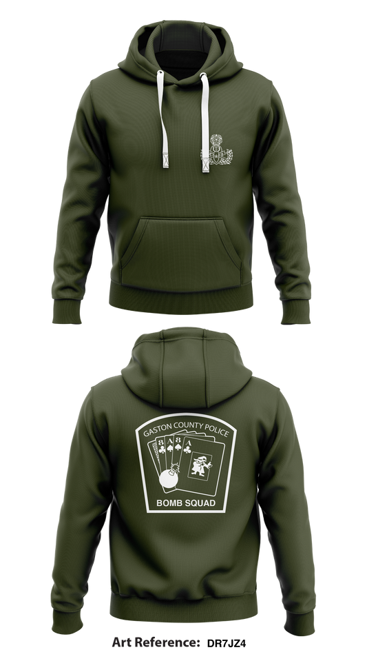 Gaston County Police Bomb Squad Store 1  Core Men's Hooded Performance Sweatshirt - Dr7jz4