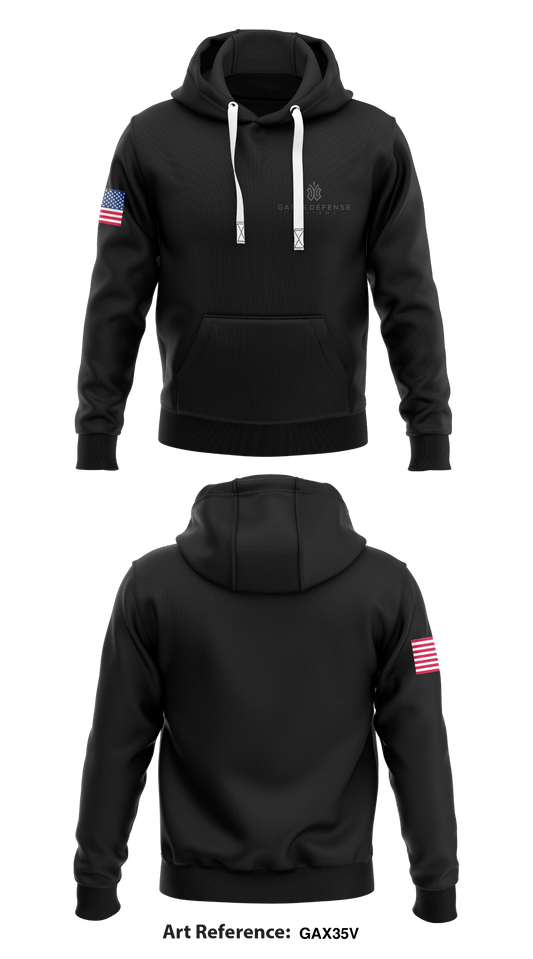 Gates Defense Systems  Core Men's Hooded Performance Sweatshirt - gAX35V