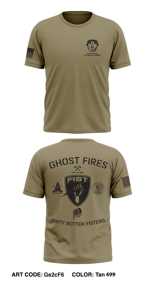 2-7 FiST, 3ABCT, 1CD Core Men's SS Performance Tee - Ge2cF6