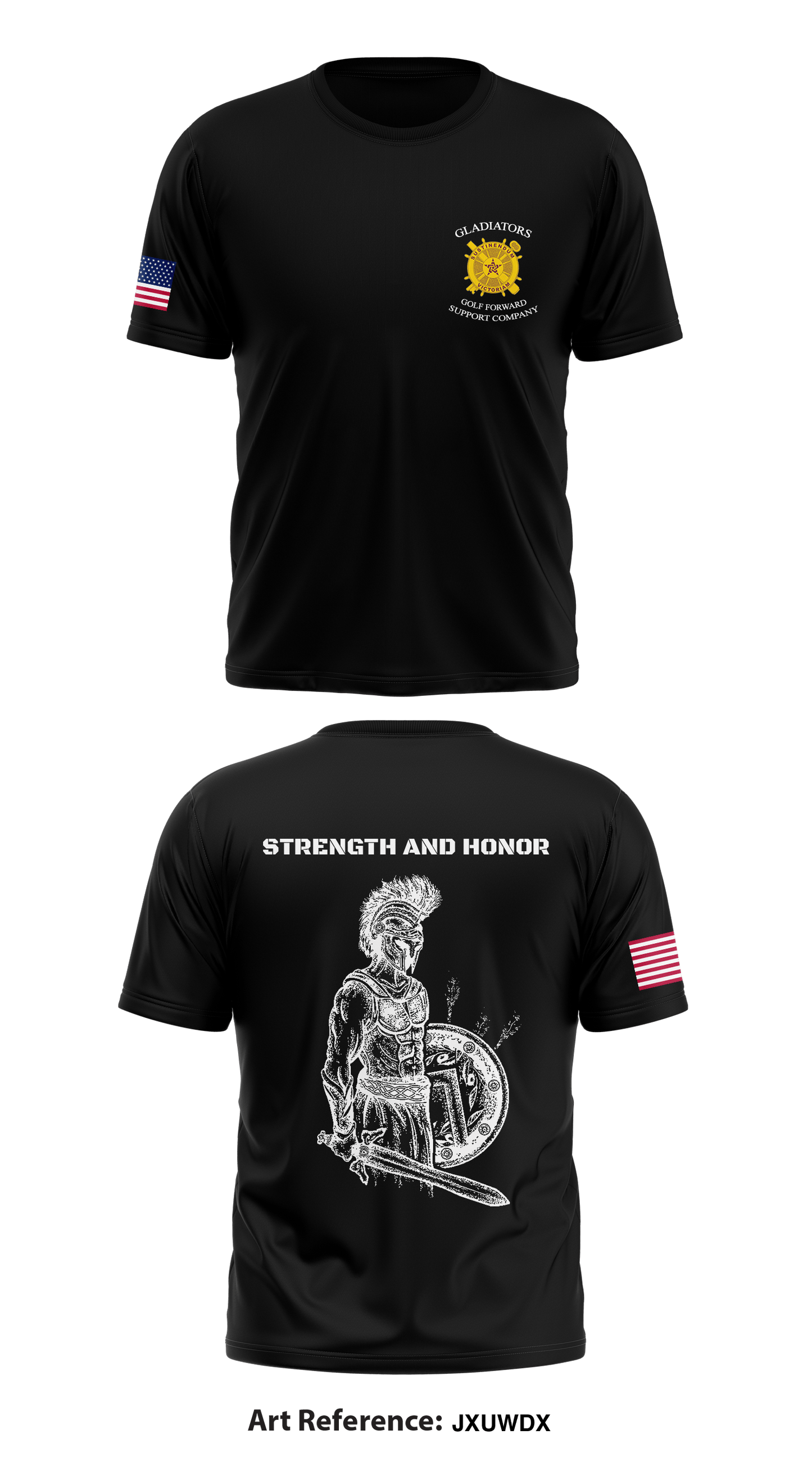 Golf Forward Support Company Store 1 Core Men's SS Performance Tee - JxuWdx