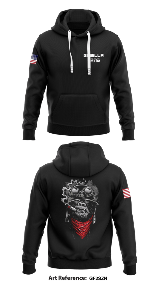 Gorilla Gang  Store 1  Core Men's Hooded Performance Sweatshirt - GF2SZN