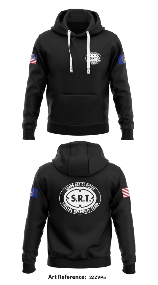 Grand Rapids Police Special Response Team Store 1  Core Men's Hooded Performance Sweatshirt - 2ZZVP5