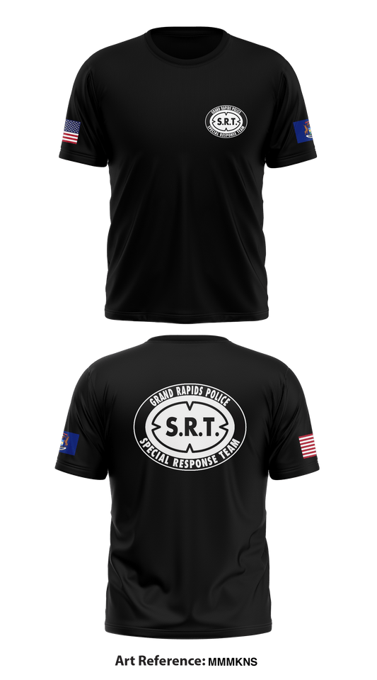 Grand Rapids Police Special Response Team Store 1 Core Men's SS Performance Tee - MmMknS
