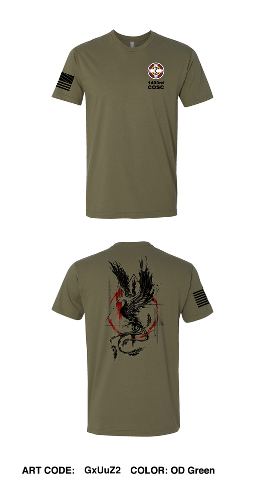 1493rd COSC Comfort Unisex Cotton SS Tee - GxUuZ2